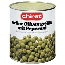 Oliven gefüllt mit Peperoni Chirat