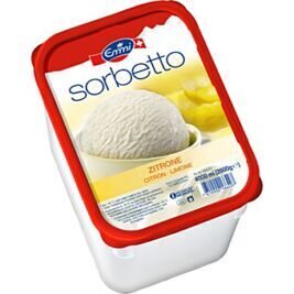 Zitrone Sorbetto Vegan Emmi