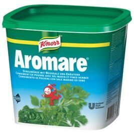 Aromare Knorr mit Meersalz und Kräutern