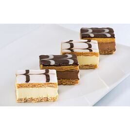 Mini Cremeschnitte Vanille 4 x 2.5cm CdP