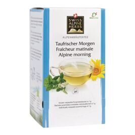 Taufrischer Morgen Tee Swiss Alpine Herb