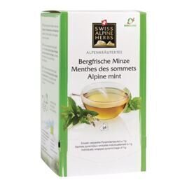 Bergfrische Minze Tee Swiss Alpine Herbs