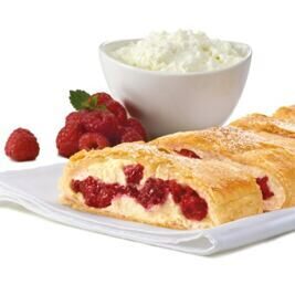 Quarkstrudel Himbeer gez. geb. Pan