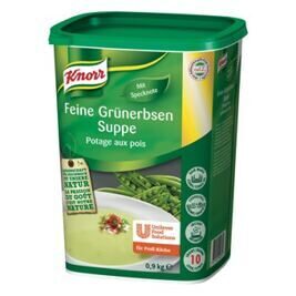 Feine Grünerbsen Suppe Knorr