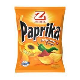 Pommes Chips Paprika Familien Zweifel