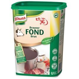 Brauner Fond Knorr