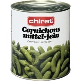 Cornichons pasteurisiert mittelf. Chirat