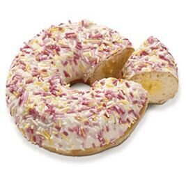 Vanilla Filled Ring Donut Hiestand