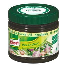 Knoblauch Mise en place Knorr