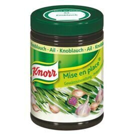 Knoblauch Mise en place Knorr