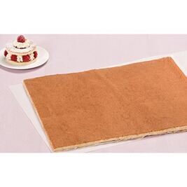 Genoise-Blatt, nature 7mm 60 x 40cm CdP