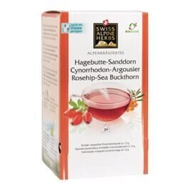 Hagebutte Sanddorn Tee Swiss Alpine Herb