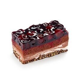 Kirsch Schoko Crisp Schnitte 9.8 x 4 Hie