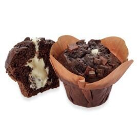 Filled Triple Chocolate Muffin Hiestand