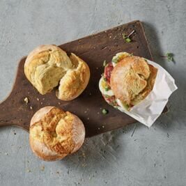 Kartoffelbrötchen hell Ø 9cm Hiestand